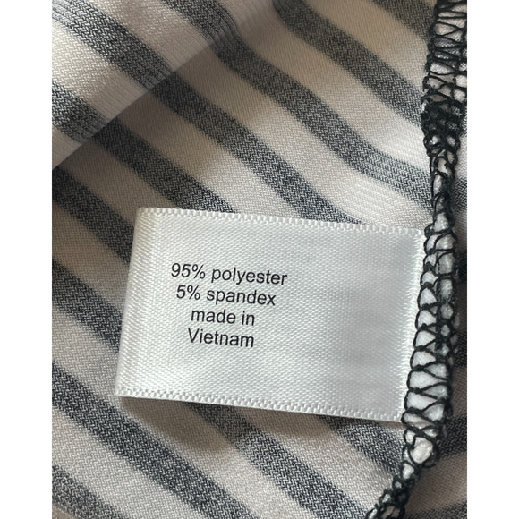 3-FOR-$30 Lane Bryant Plus Sz 18-20 Tank Dress Elastic Straps Ruffles Striped - Picture 12 of 13